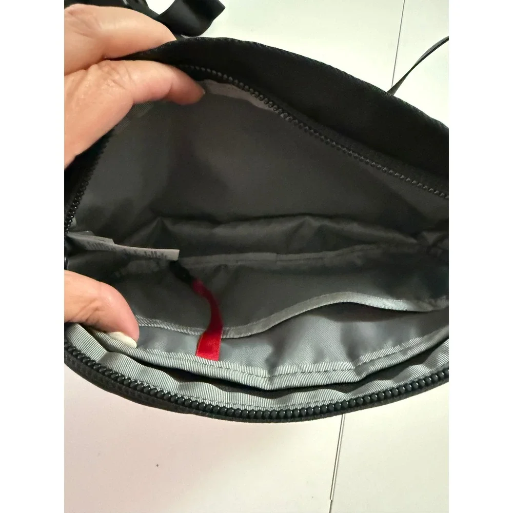 The North Face Explore Bardu II Black Red Crossbody Bag NF0A3KZX